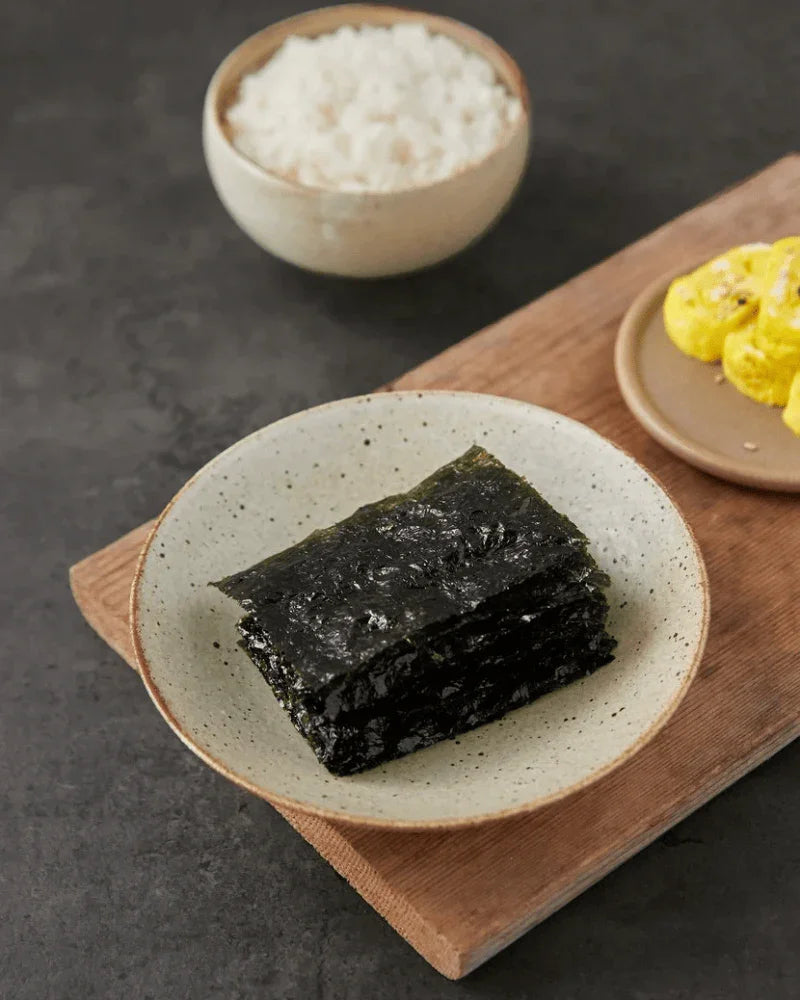 Bibigo Fresh Crispy Seaweed Traditional Seaweed 5g*8 packs 1 - DotAsia