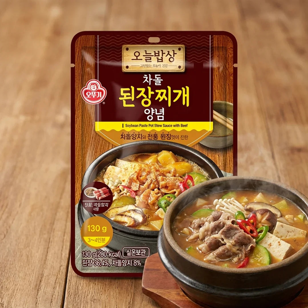 오뚜기 차돌 된장찌개 양념 130g