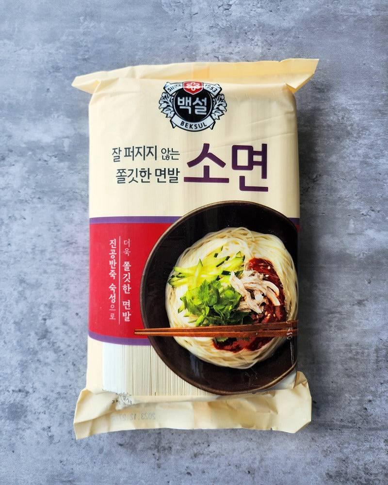 Beksul Thin Wheat Noodles (Somyeon) 3kg - DotAsia