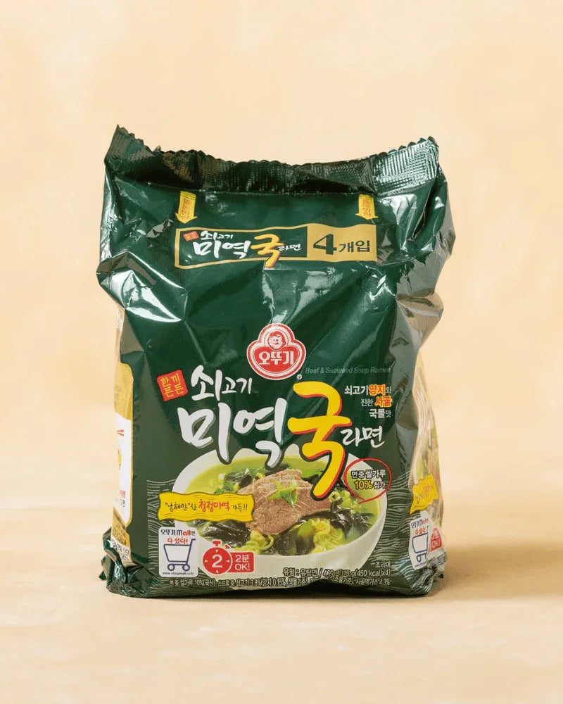 Ottogi Seaweed Soup Ramen Multi-Pack (Pack) - DotAsia