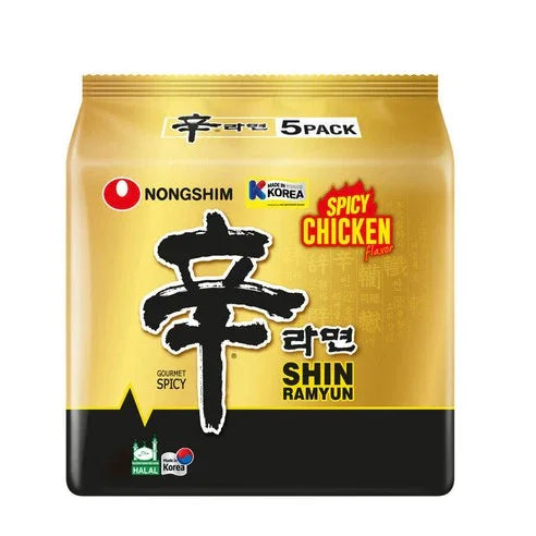 농심 신라면 스파이시 치킨맛 5개입 - DotAsia
