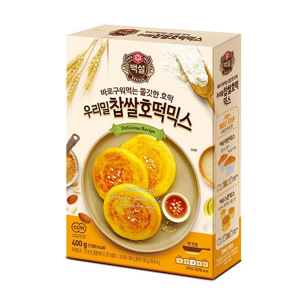 백설 チャプサルホットクミックス 400g