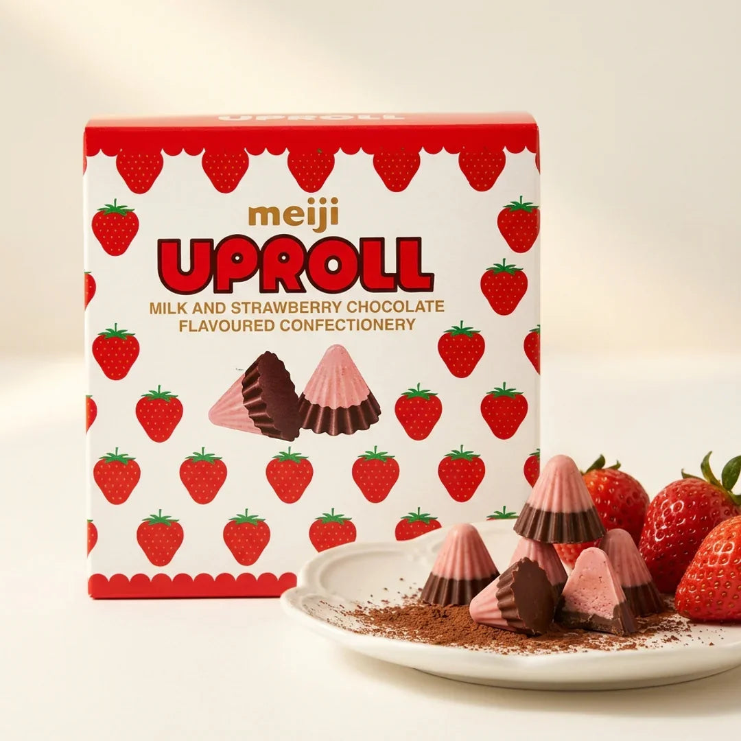 메이지 업롤 딸기 초콜릿 35g