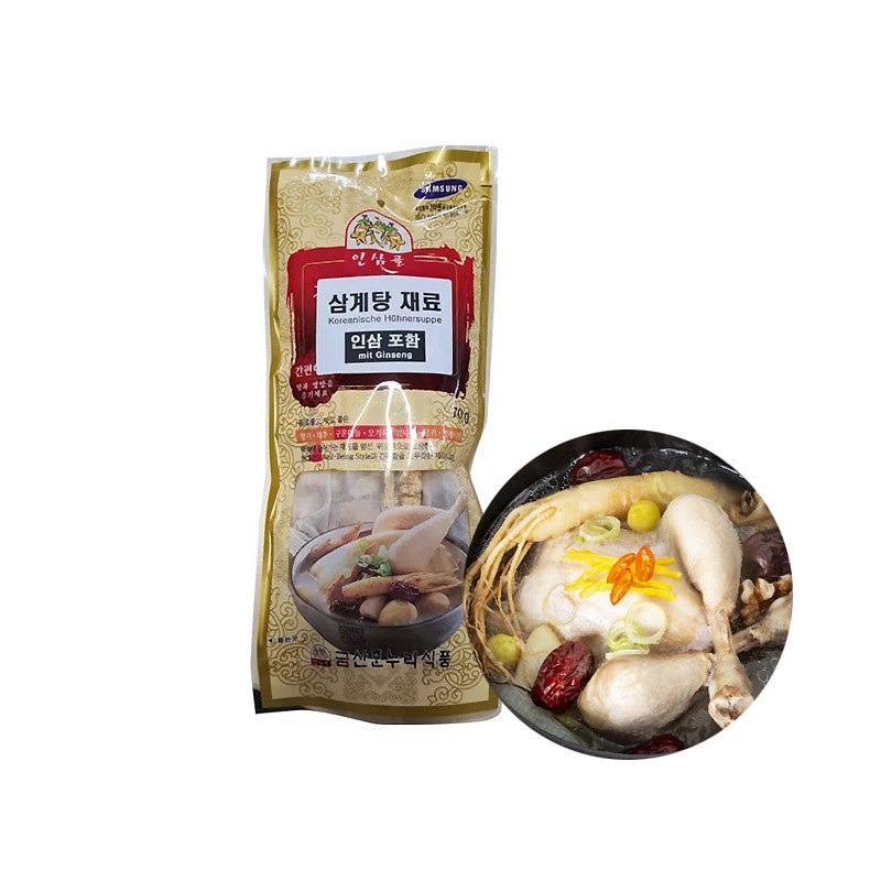금홍 인삼 포함 삼계탕재료 70g