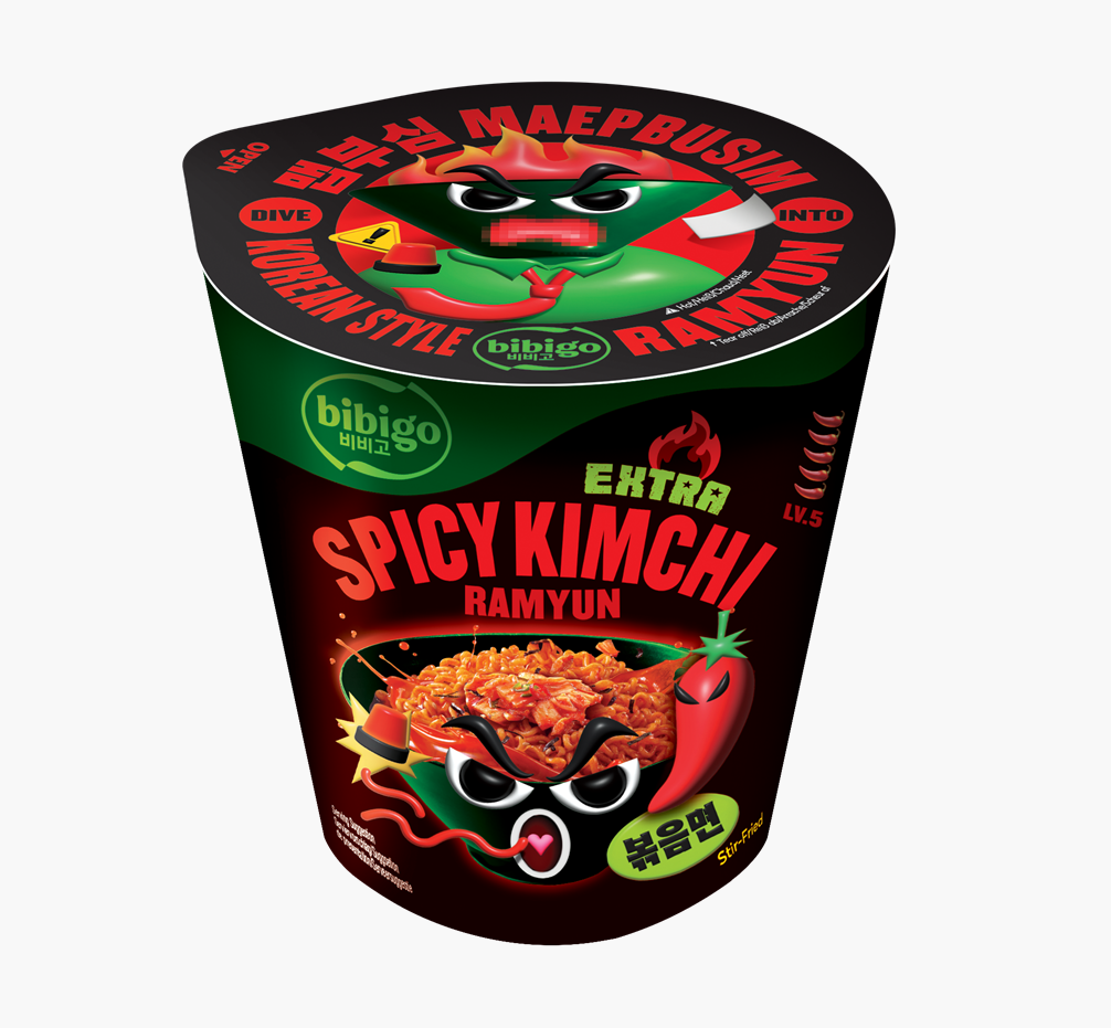 비비고 라면 매운 김치맛 98g