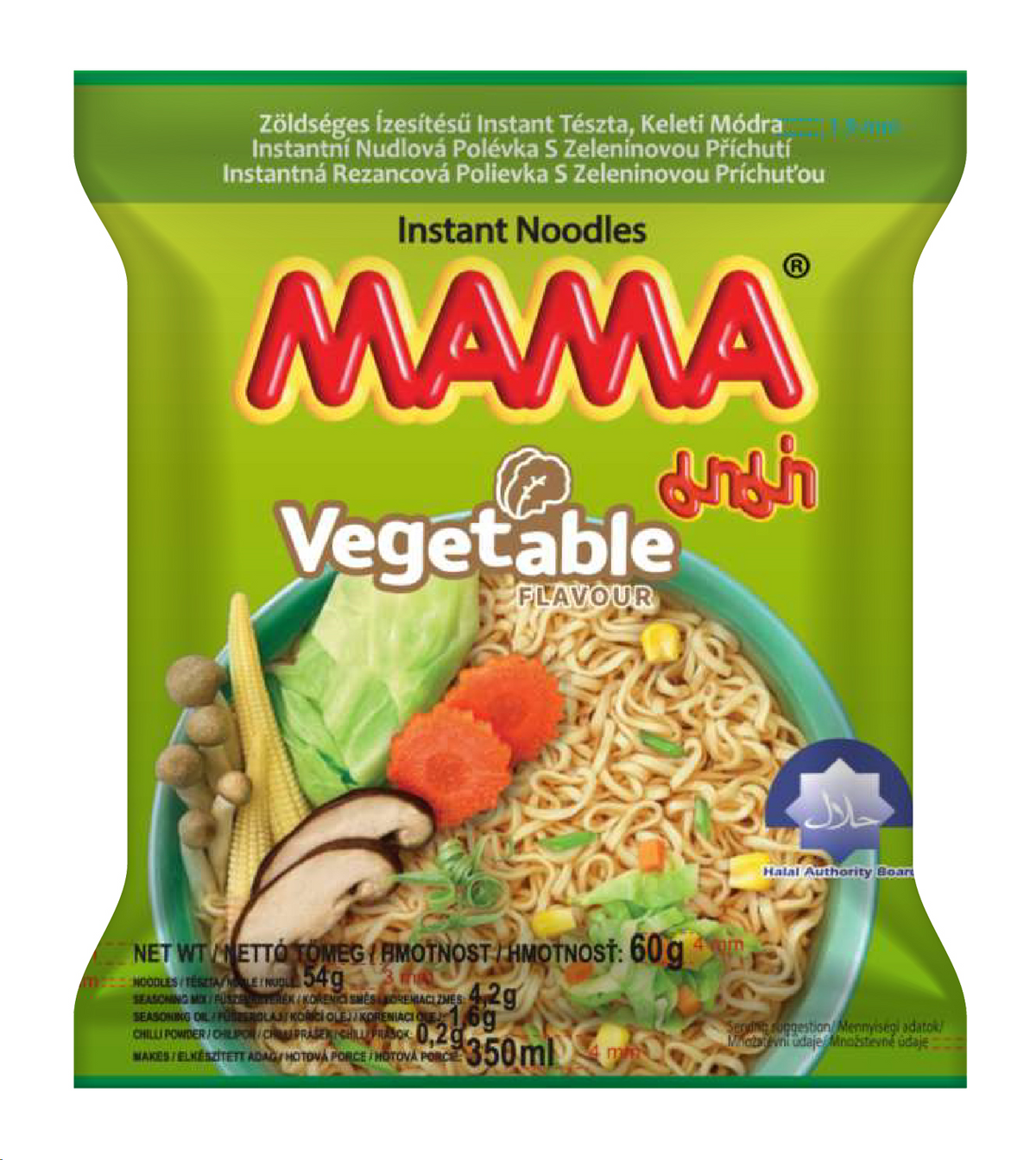 야채맛 라면 60g