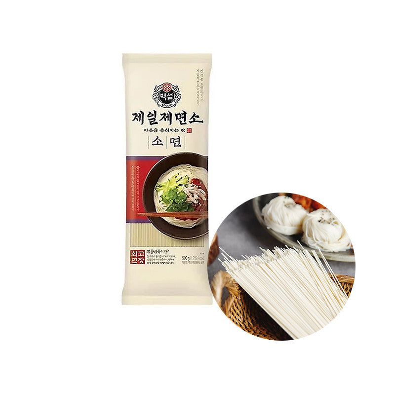 씨제이 잘 퍼지지 않는 쫄깃한 면발 소면 500g x 24