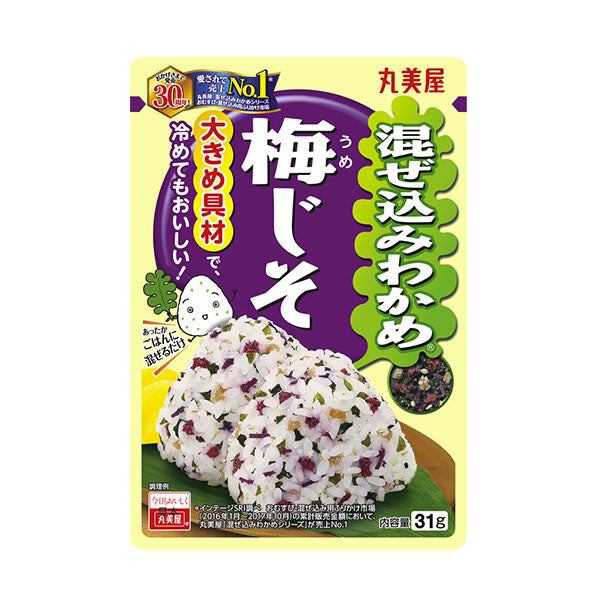 마루미야 후리카케 와카메 우메이소 (29g x 10) x 12