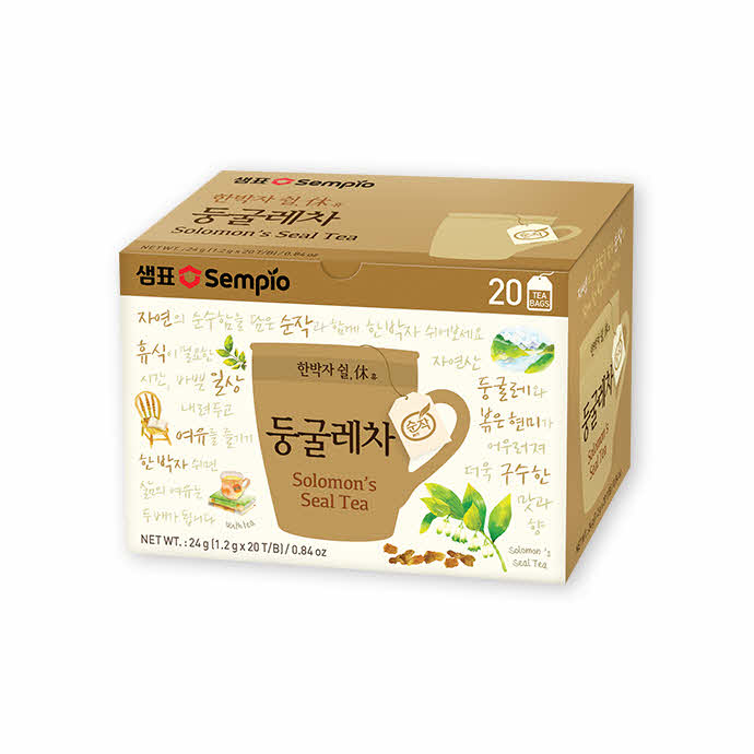 샘표 둥글레차 티백 (1.2g x 20) x 20