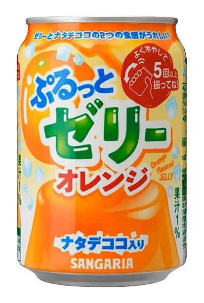 푸룻토 오렌지 젤리 캔 280g