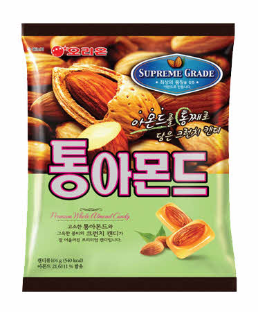 오리온 통아몬드캔디 90g