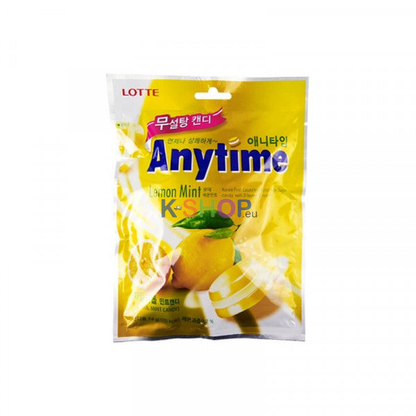롯데 애니타임 레몬 민트 60g