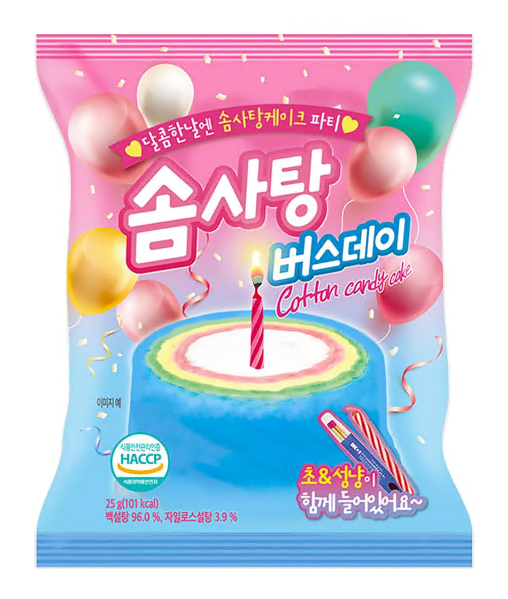 솜사탕 버스데이 13g