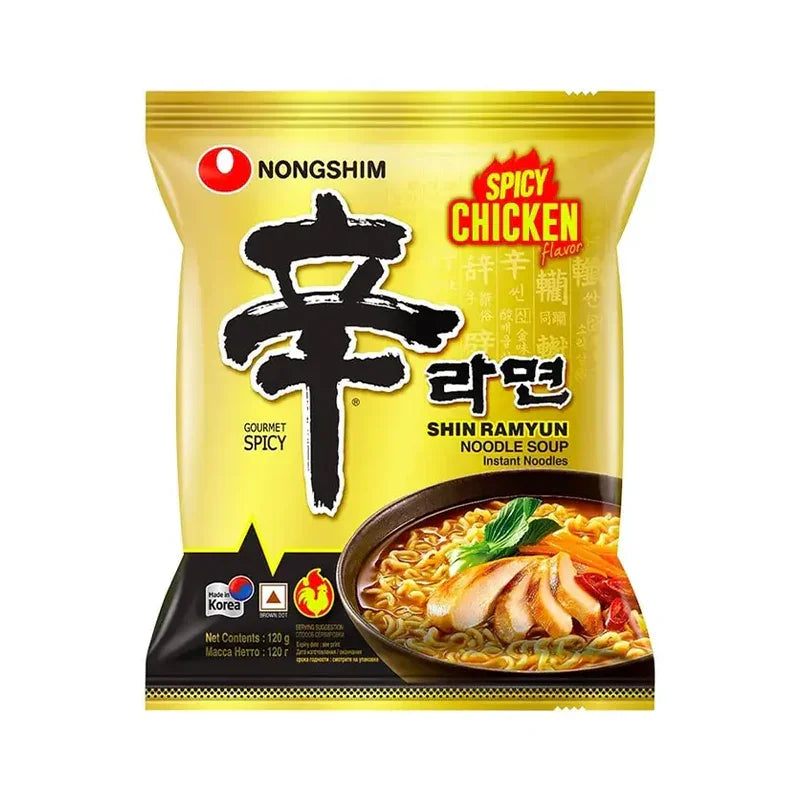 농심 신라면 스파이시 치킨맛 120g - DotAsia