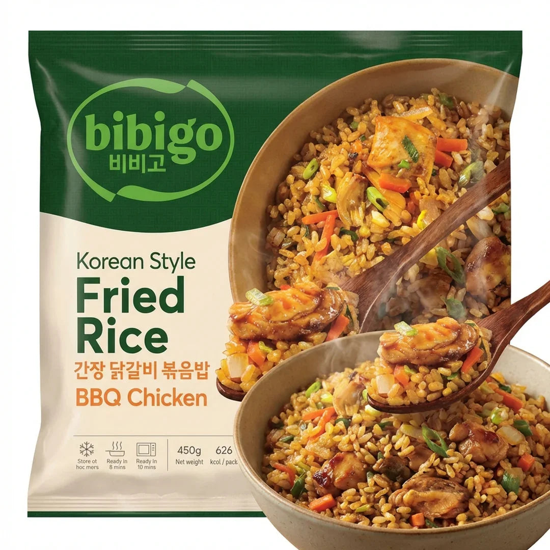 Bibigo Soy Sauce Chicken Galbi Fried Rice 450g - Frozen