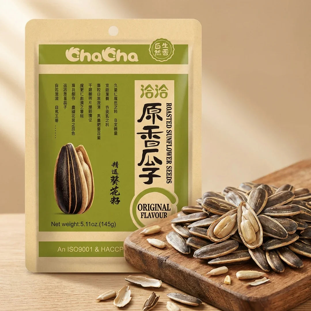 Chacha Sunflower Seeds Original 145g