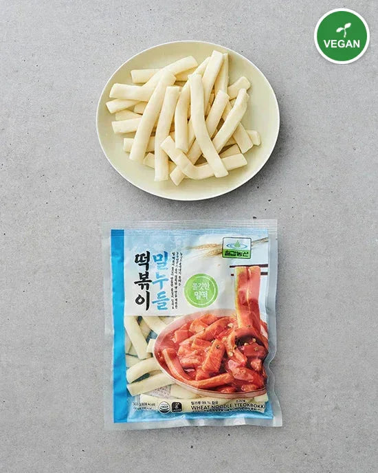 Chilgab Wheat Noodle Tteokbokki 360g - Frozen - Vegan