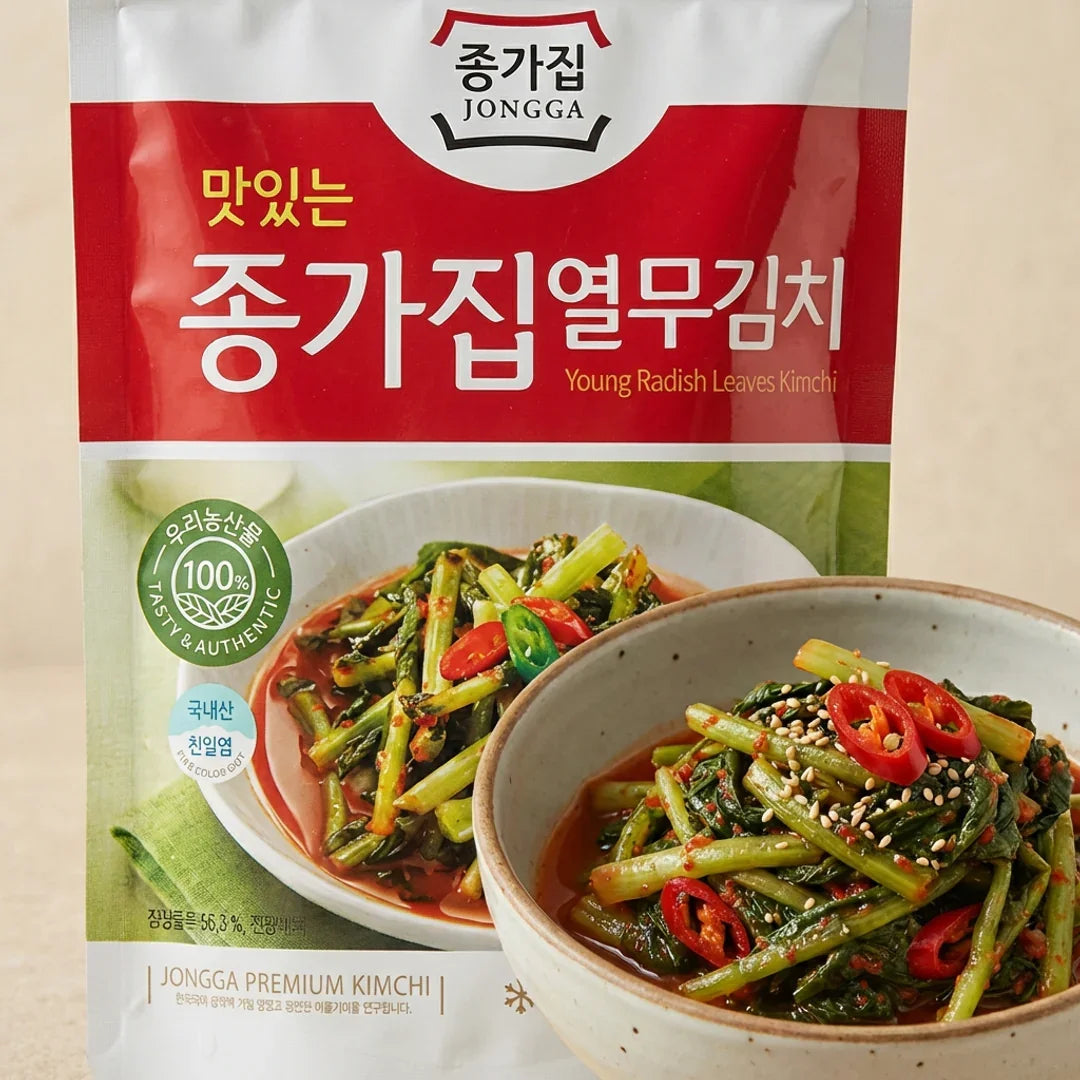 Chongga Young Radish Kimchi 500g - Refrigerated