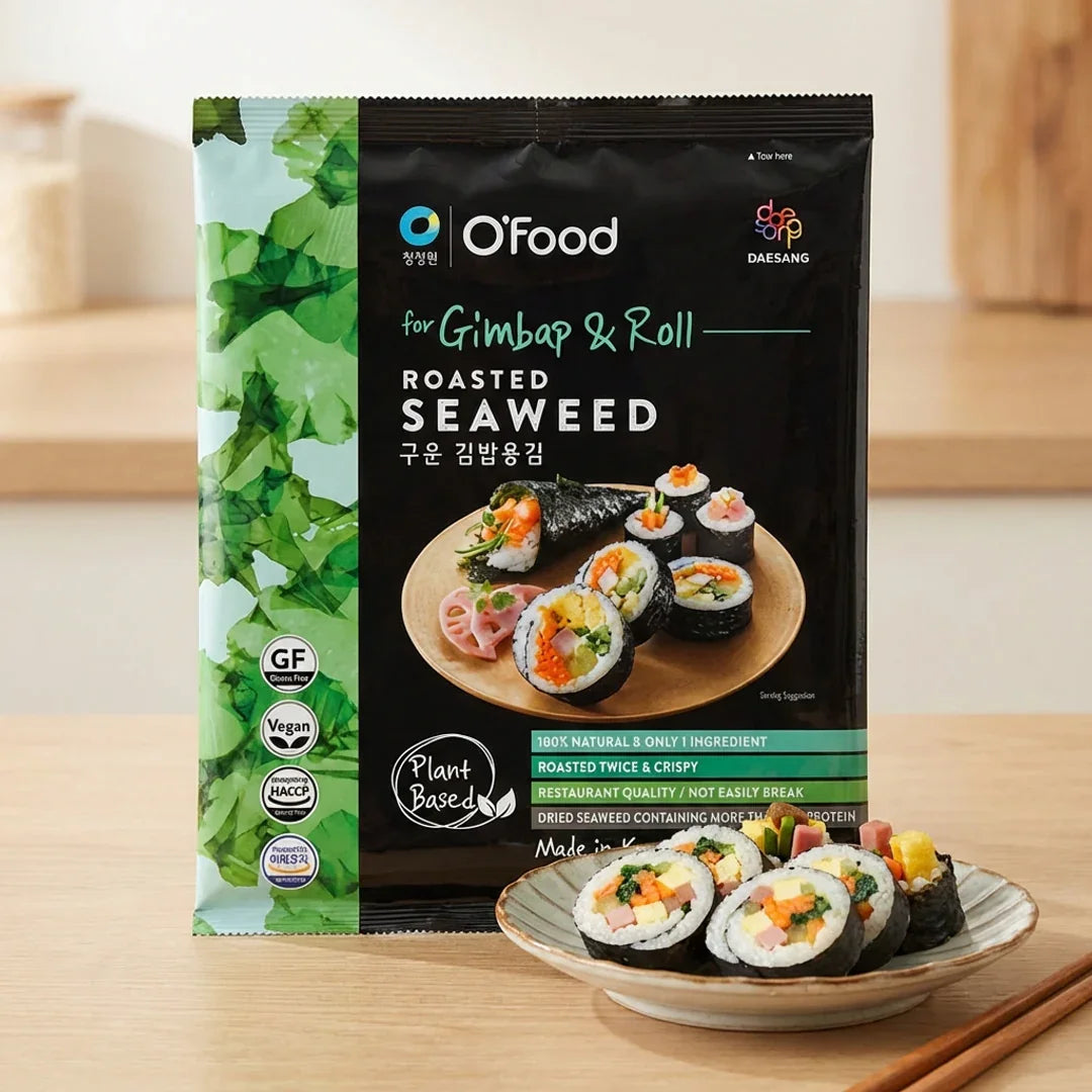 Chungjungone Roasted Seaweed Sheets for Gimbap 10 Sheets 20g