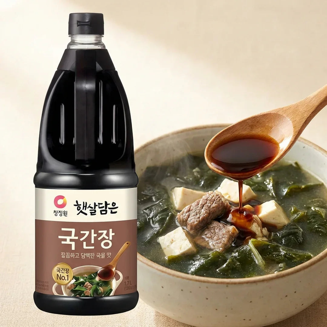 Chungjungone Sunshine Korean Soup Soy Sauce 1.7L