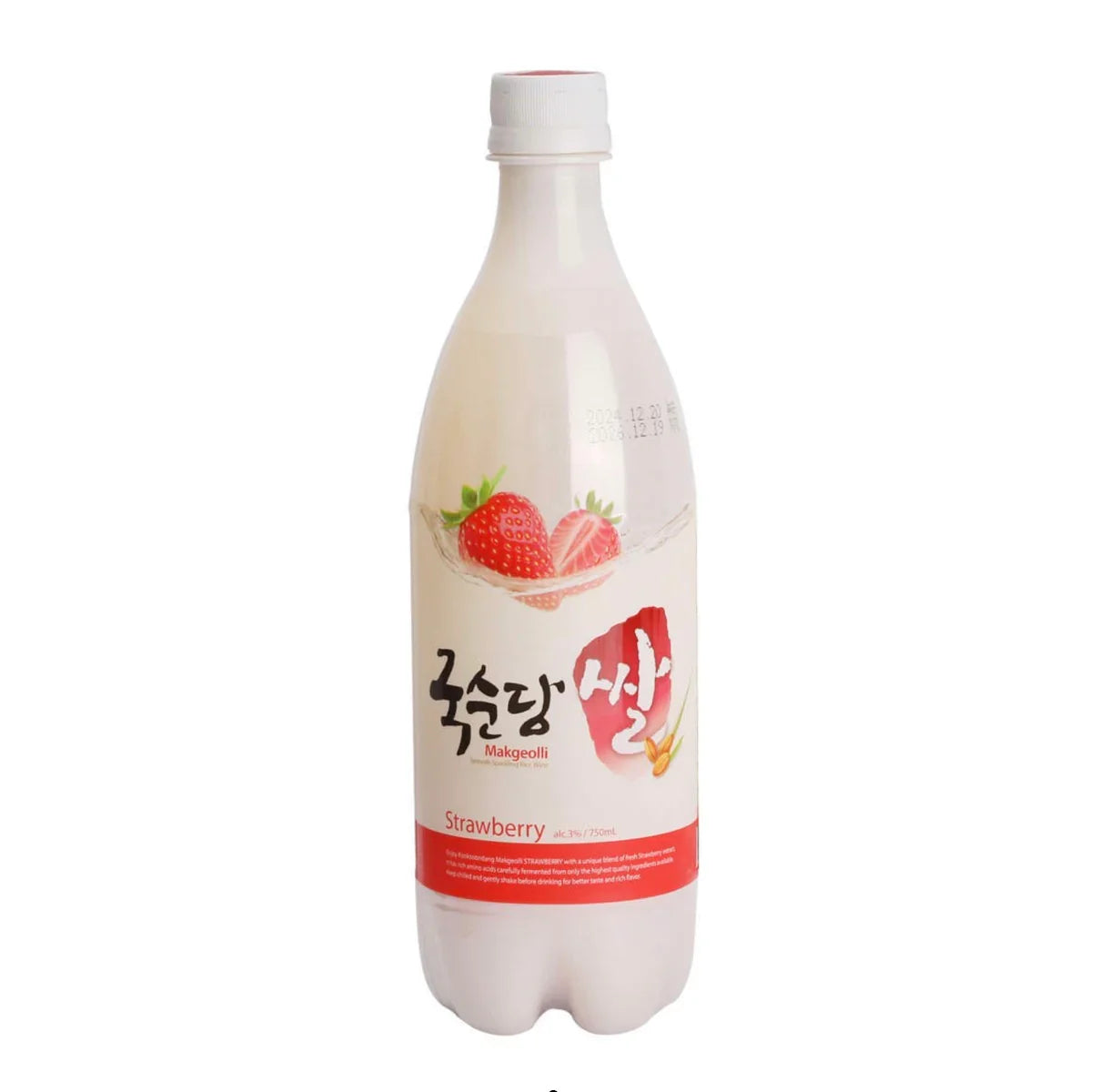 국순당 딸기맛 막걸리 750ml - DotAsia