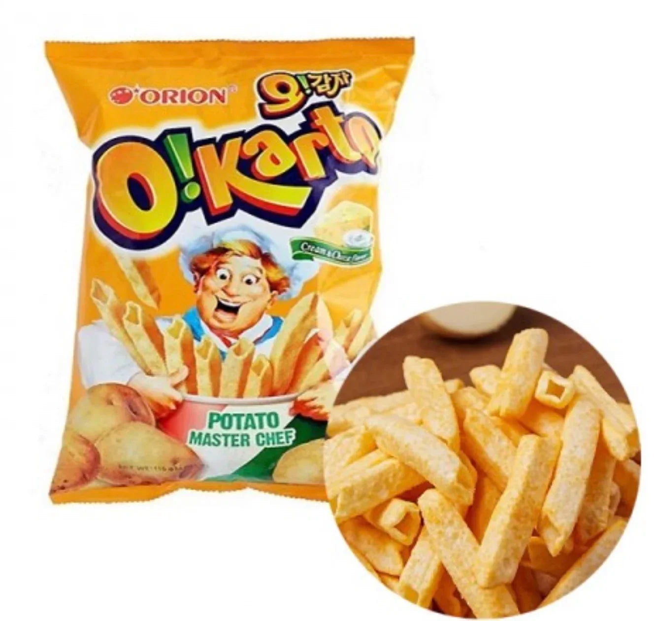 오감자 큰 봉지 크림치즈 115g - DotAsia