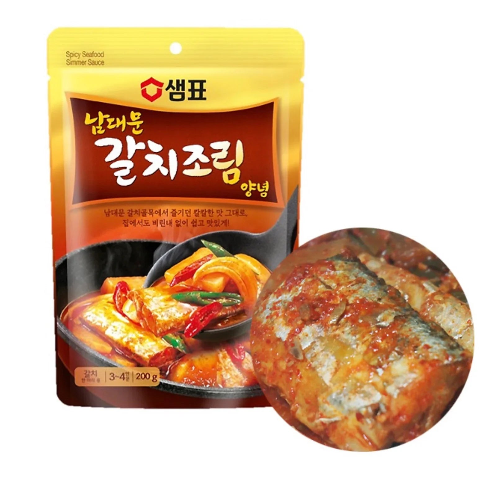 샘표 남대문 갈치조림 양념 200g - DotAsia