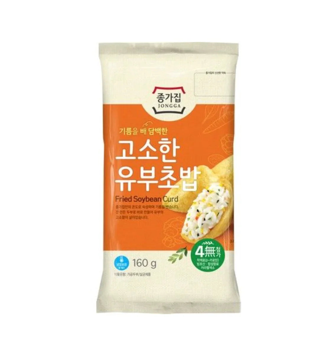 종가집 고소한 유부초밥 160g - 냉장 - DotAsia