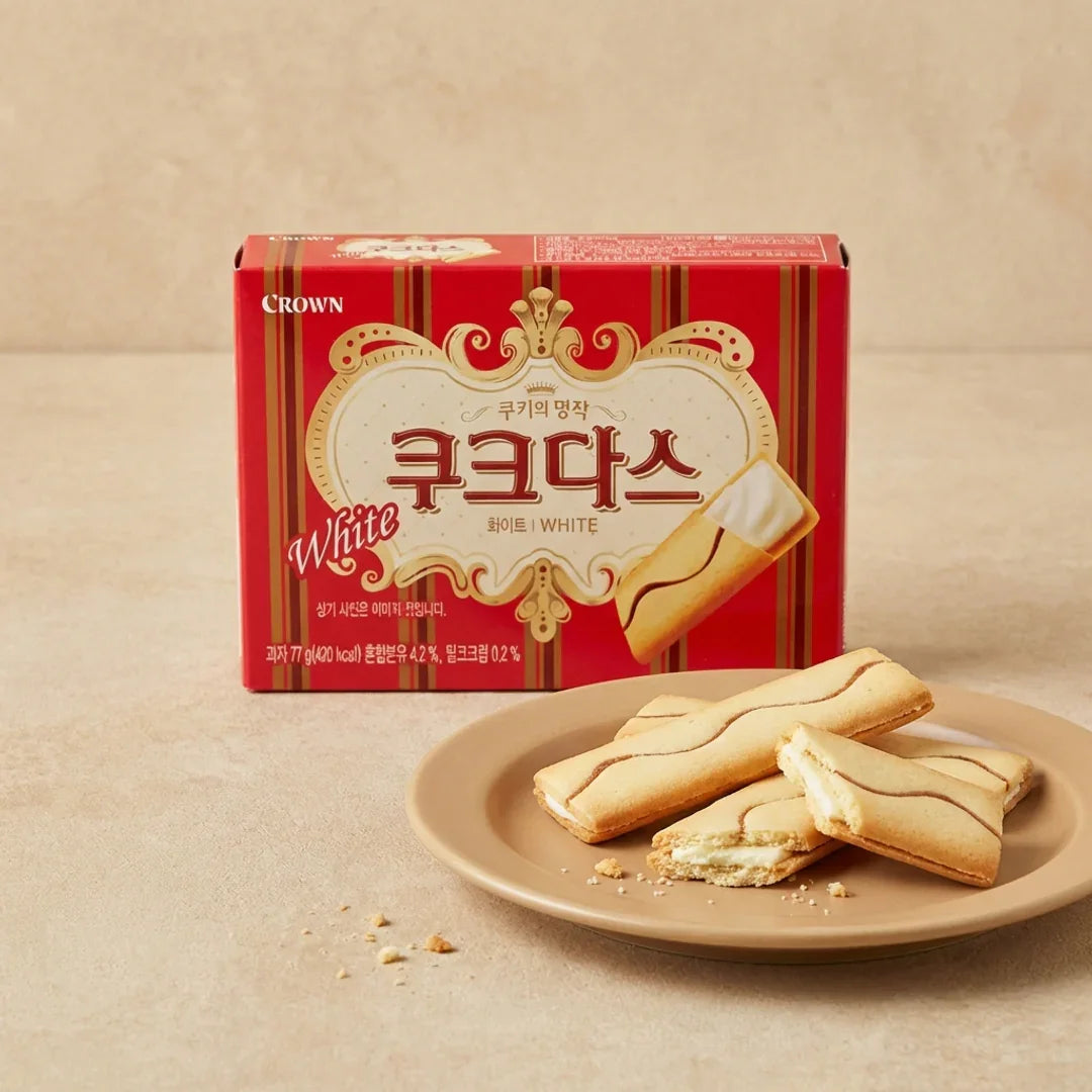 Crown Cookiedas White 77g