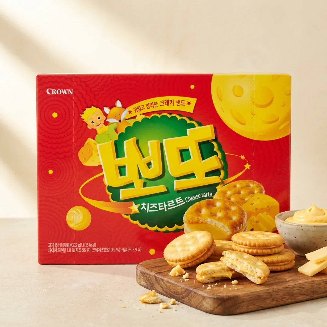 Crown Potato Cheese 322g Large Box