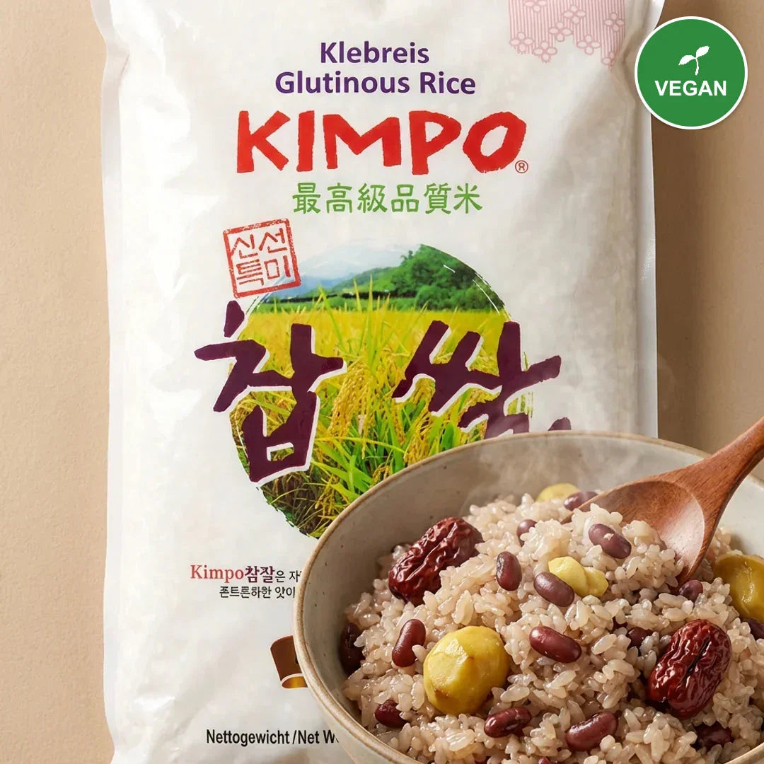 Gimpo Glutinous Rice 2kg - Vegan