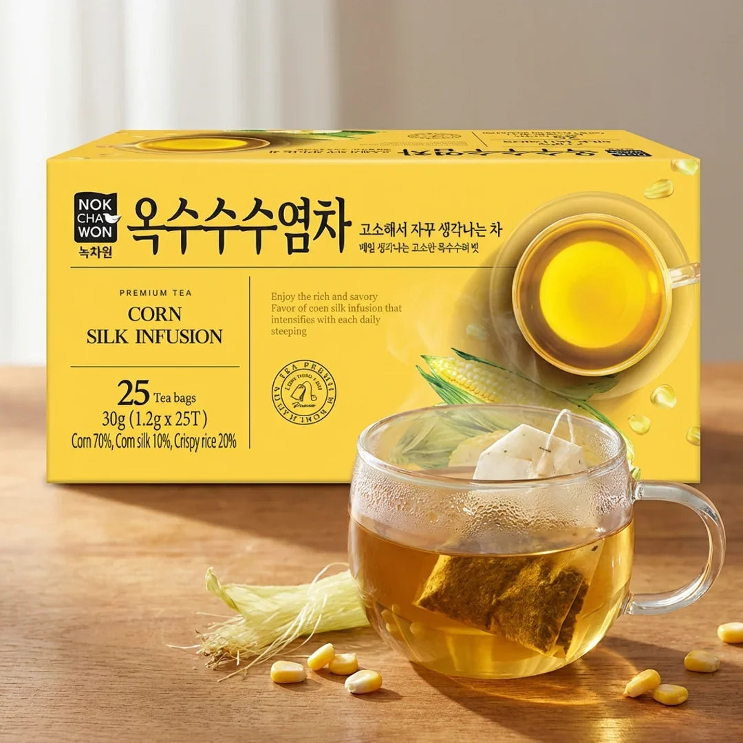 Green Tea One Corn Silk Tea 25 Tea Bags