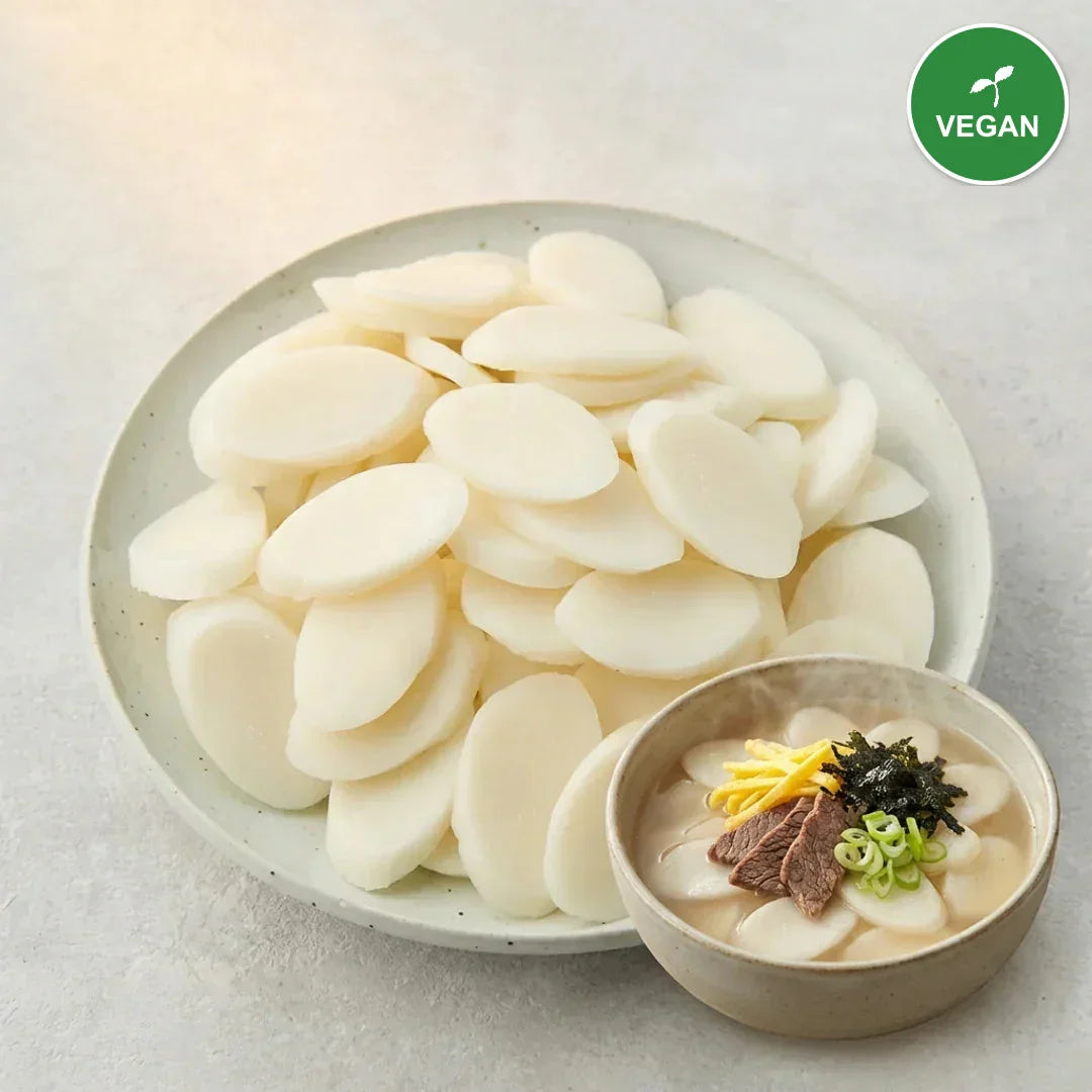 HDF Rice Tteok for Soup 907g - Frozen - Vegan