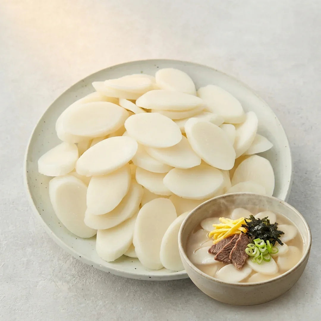 HDF Rice Tteok for Soup 907g - Frozen