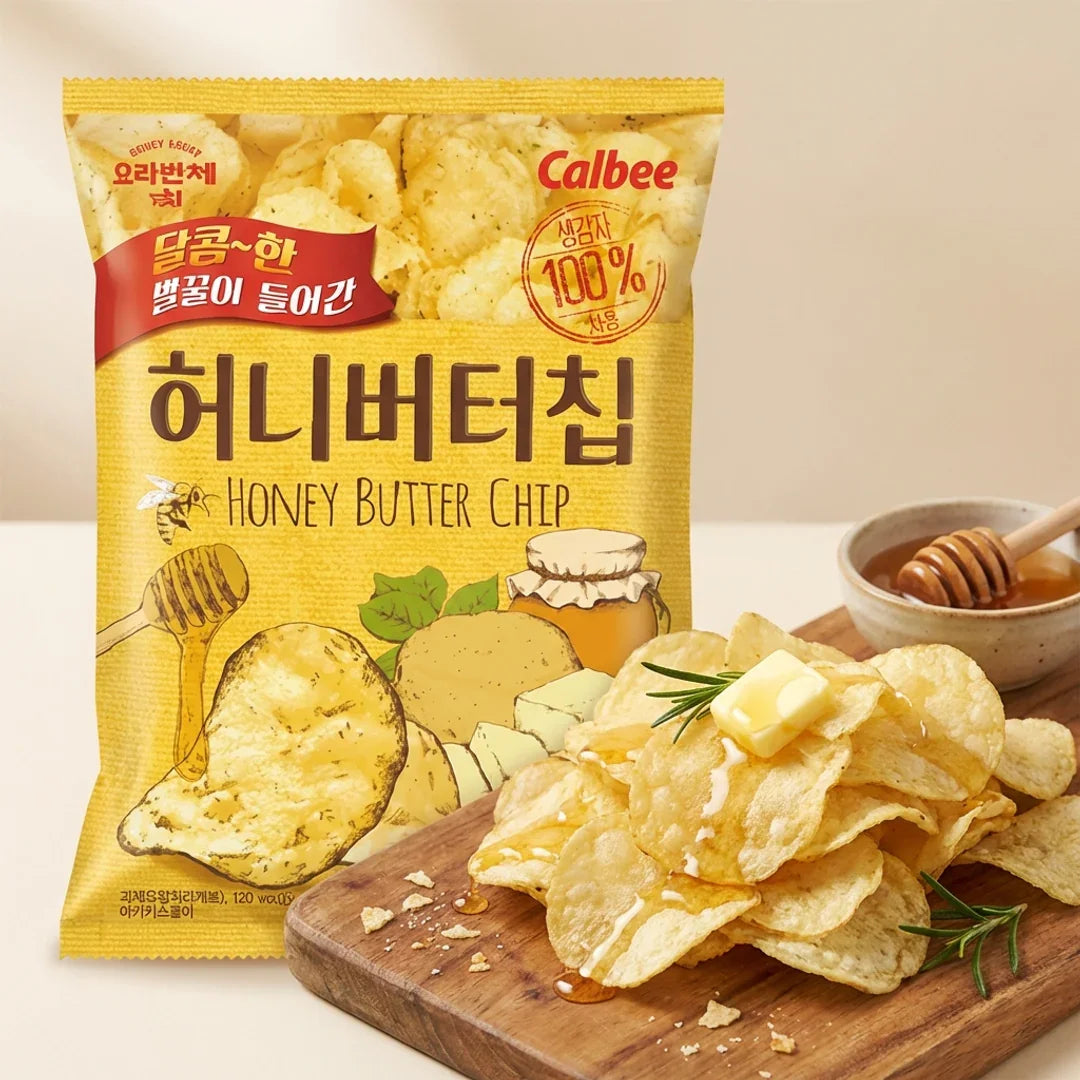 Haitai Honey Butter Chips 60g
