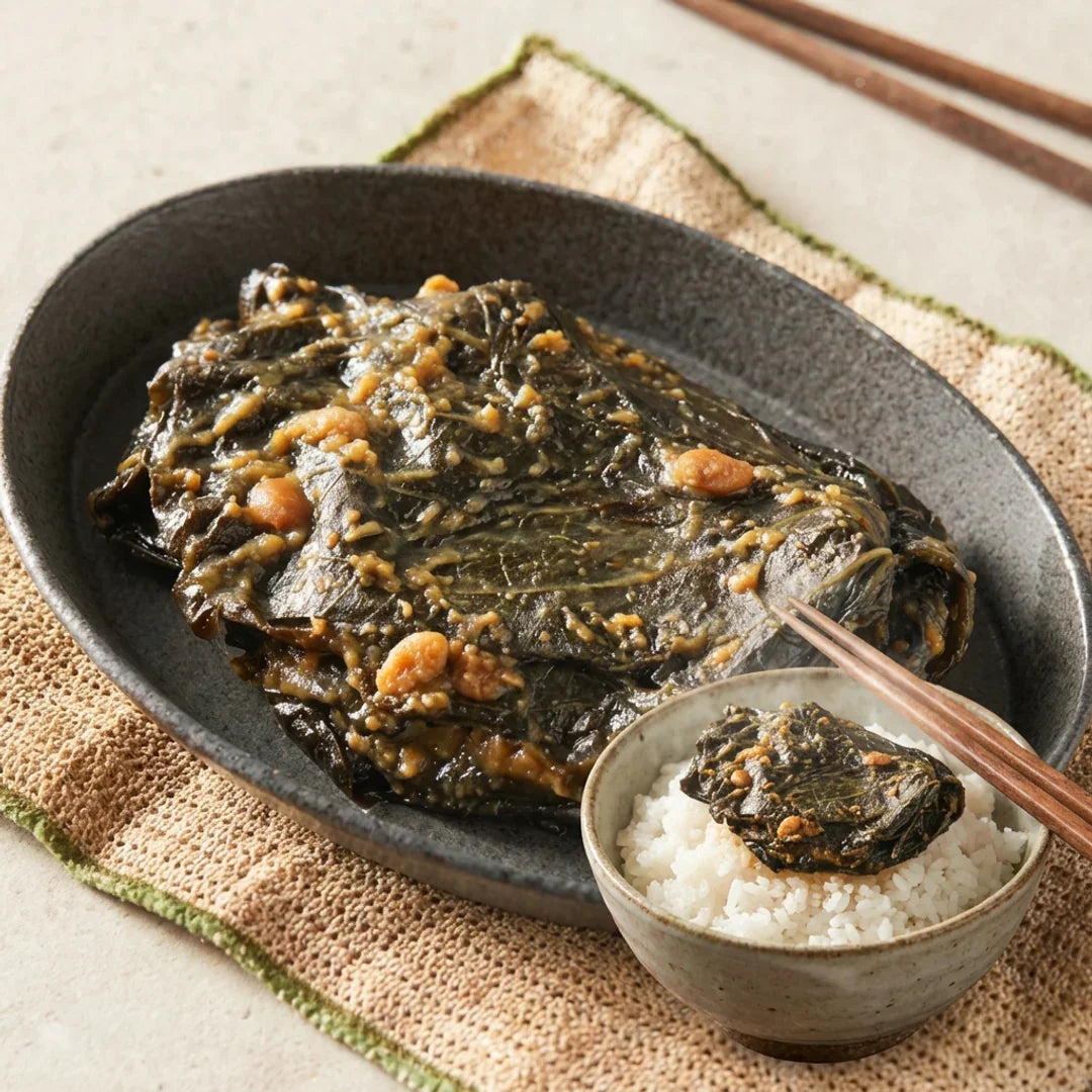 Hansung Doenjang Perilla Leaves 1kg - Frozen