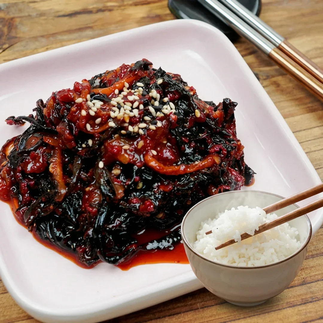 Hansung Pickled Young Radish Greens 1kg - Frozen