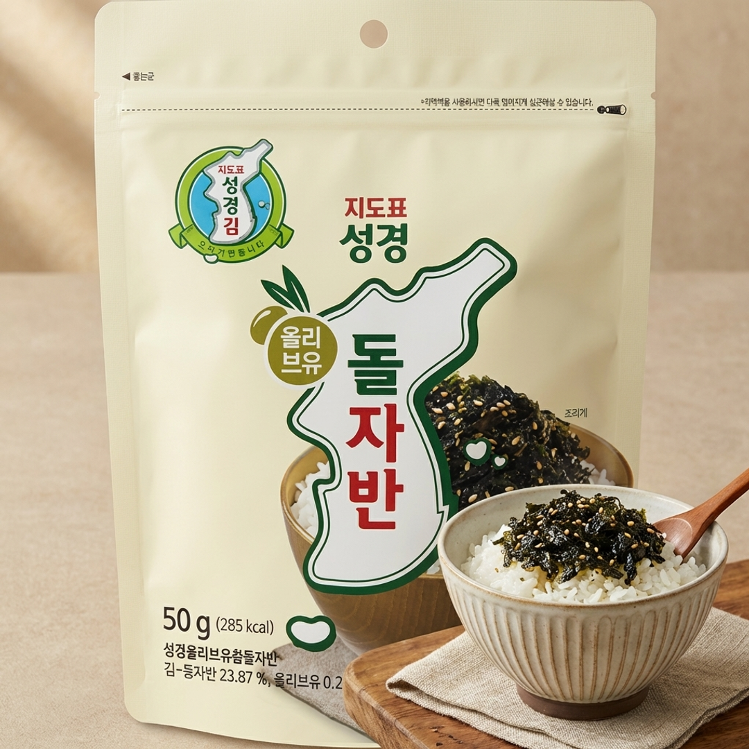 Jidopyo Seonggyeong Chamdol Seasoned Seaweed Flakes 70g