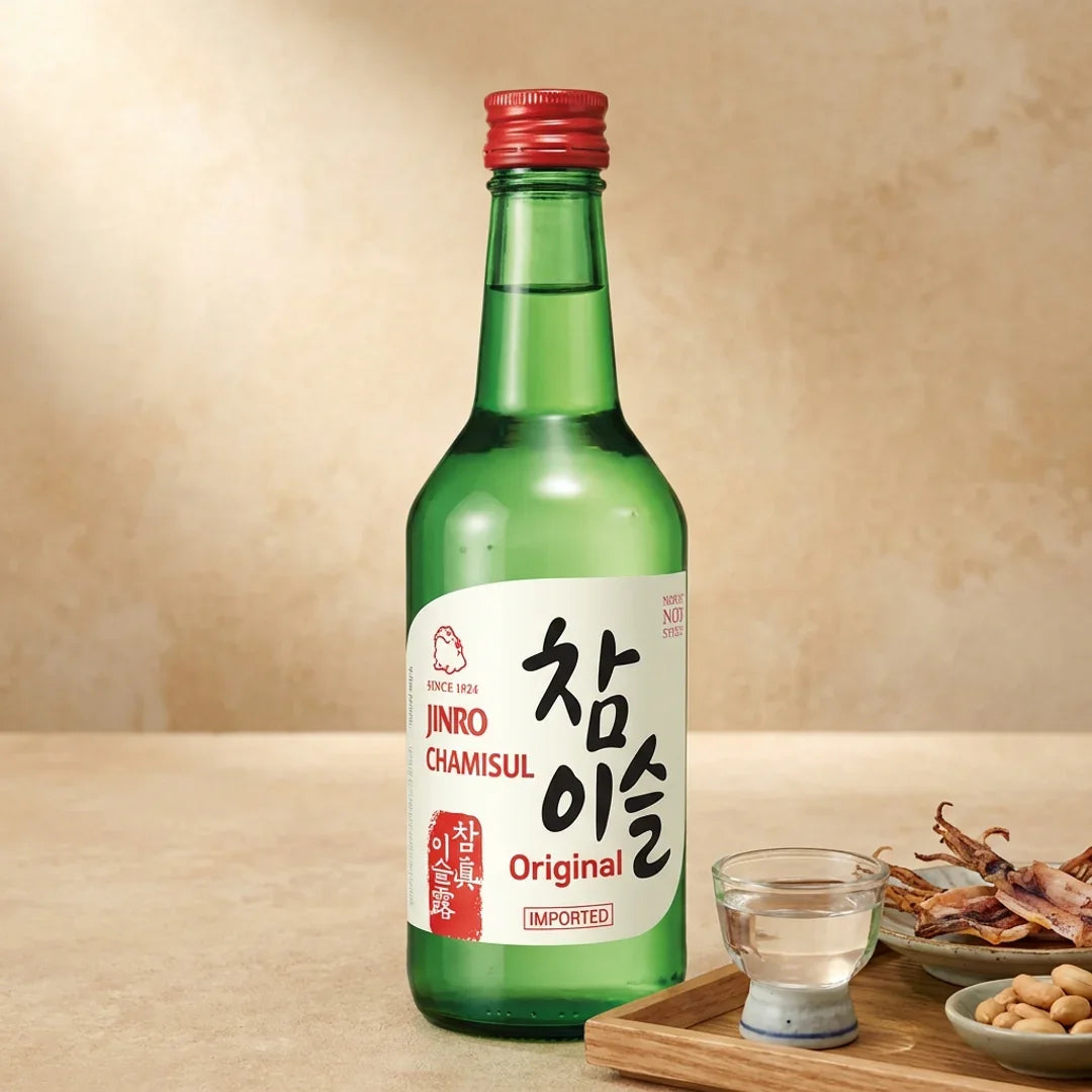 Jinro Chamisul Classic Original Soju Alc. 20.1% 350ml