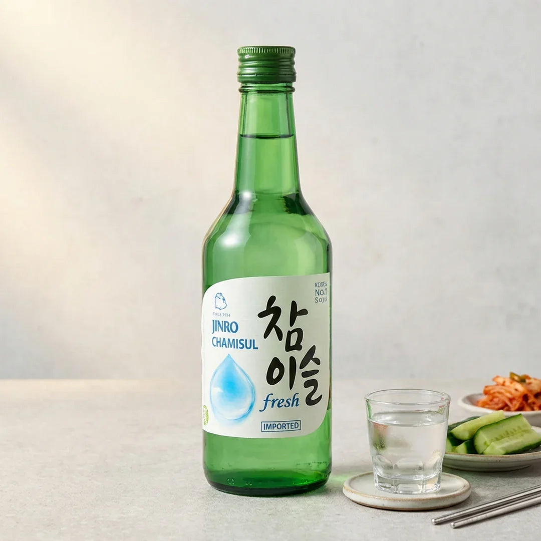 Jinro Chamisul Fresh Soju Alc.16.5% 350ml