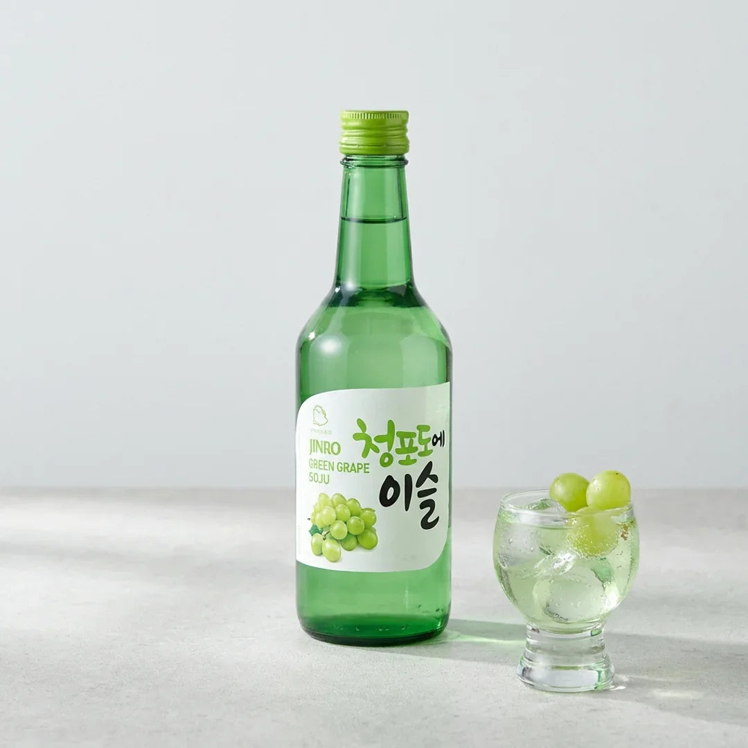 Jinro Green Grape Dew Alc.13% 360ml