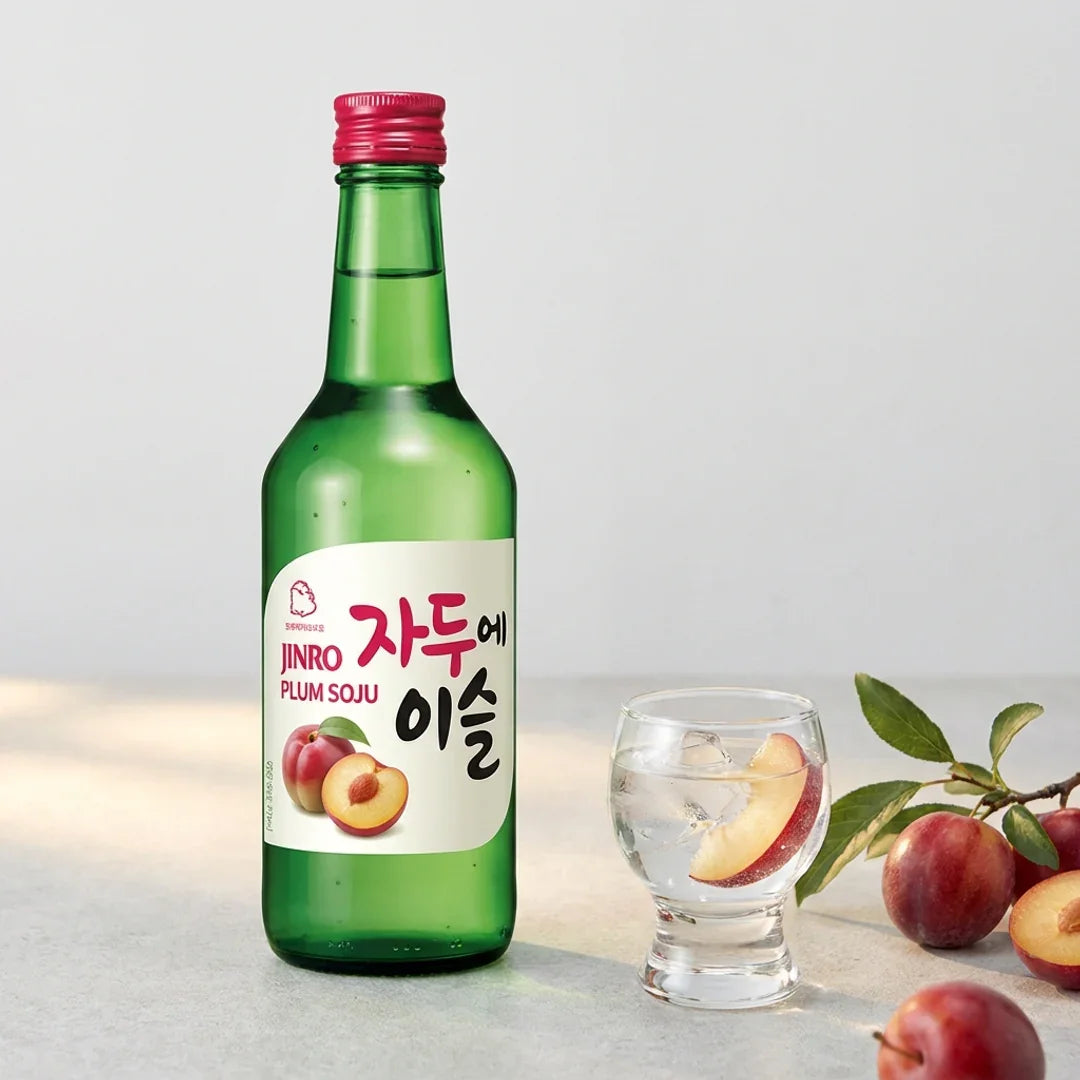 Jinro Plum Dew Soju Alc.13% 360ml