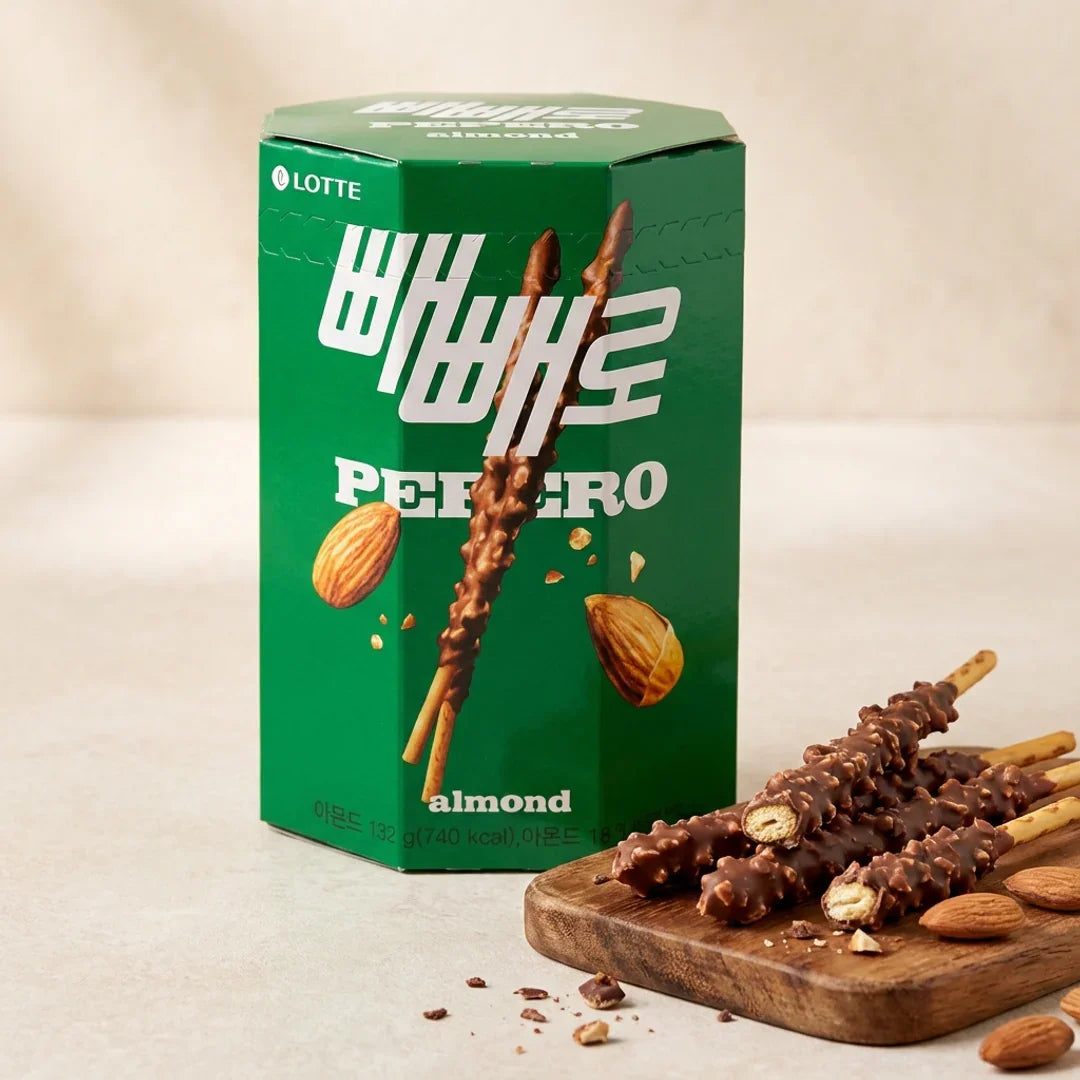 Lotte Almond Pepero Bulk 128g