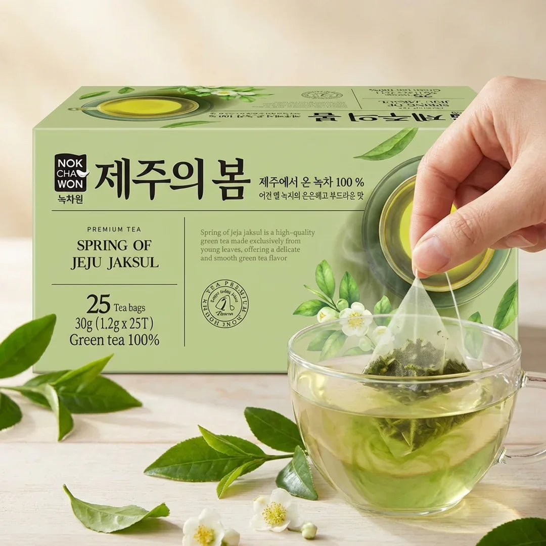 Nokchawon Jeju Spring Jakseol Tea (25 tea bags) 30g