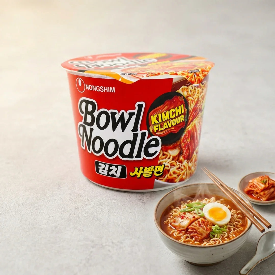 Nongshim Kimchi Bowl Noodles 100g