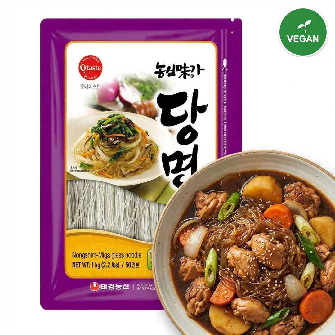 Nongshim Miga Sweet Potato Starch Noodles 1kg - Vegan