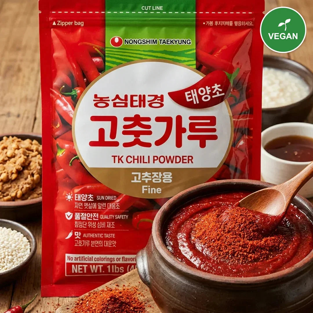 Nongshim Taekyung Fine Gochujang Chili Powder 454g - Vegan