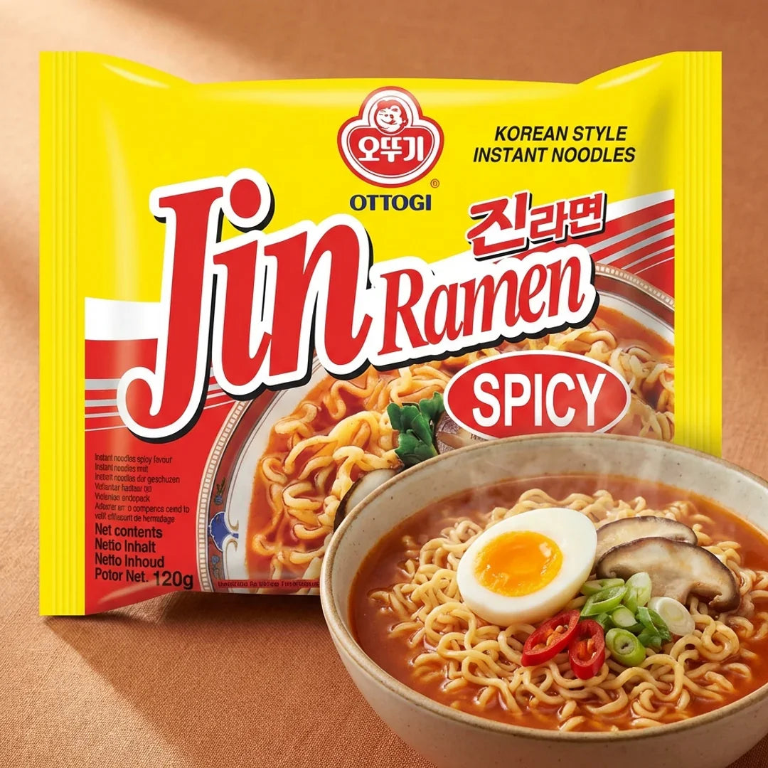 Ottogi Jin Ramen Spicy 120g