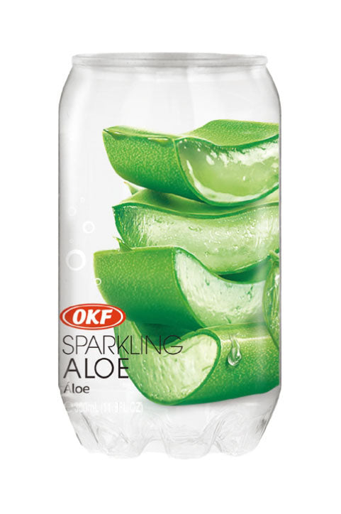OKF 스파클링 알로에 페트캔 350ml