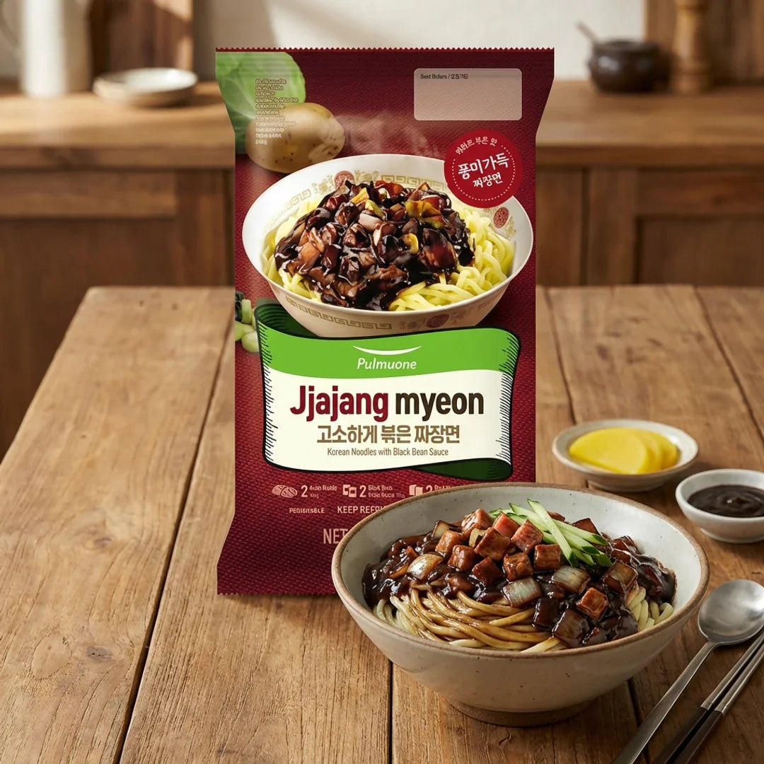 Pulmuone Rich Roasted Jajangmyeon 664g - Refrigerated
